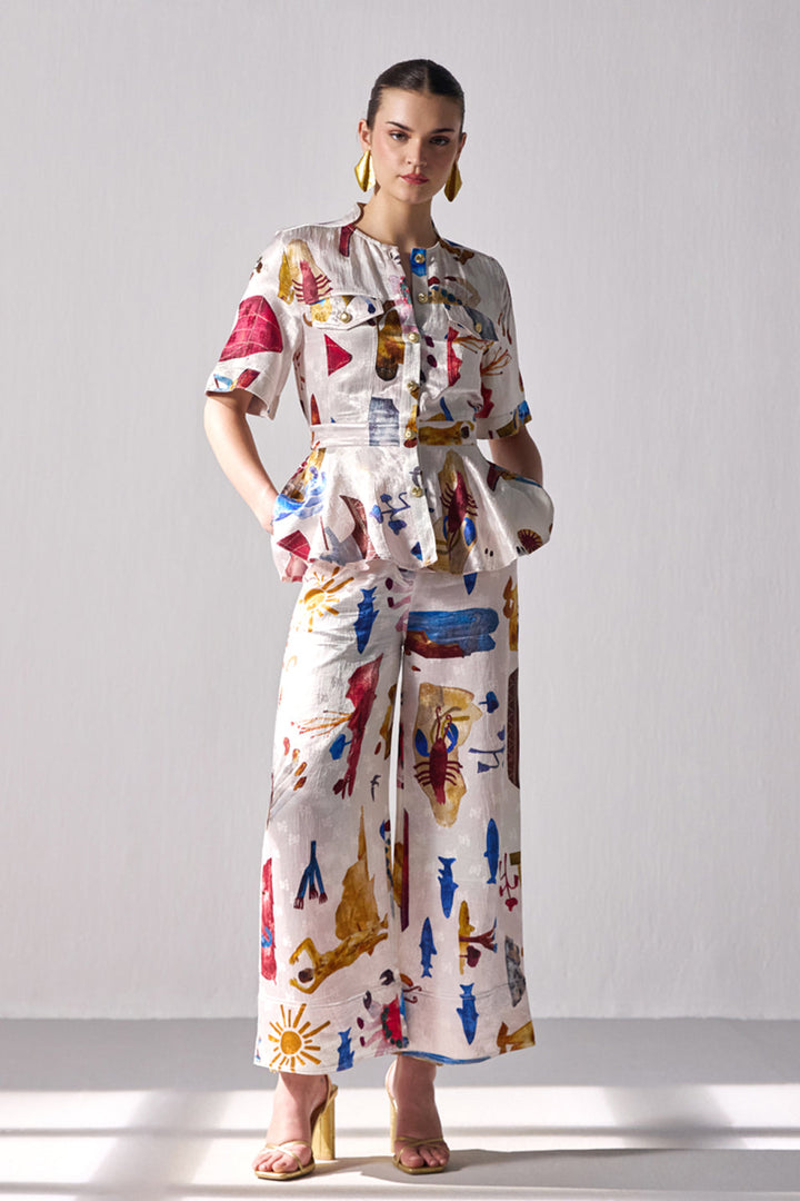 Bourbon Flared Trousers