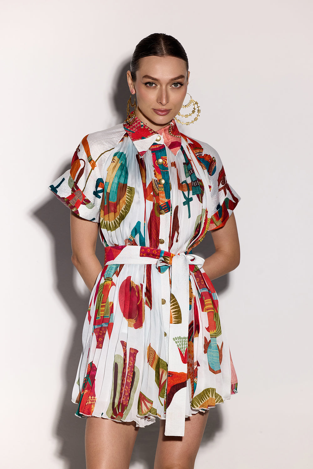 Kyari Shirt Dress